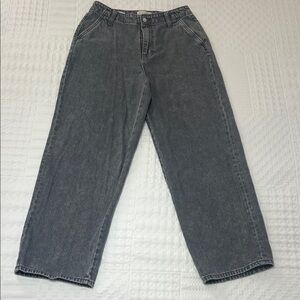 Gray Relaxed Straight Universal Thread Jeans